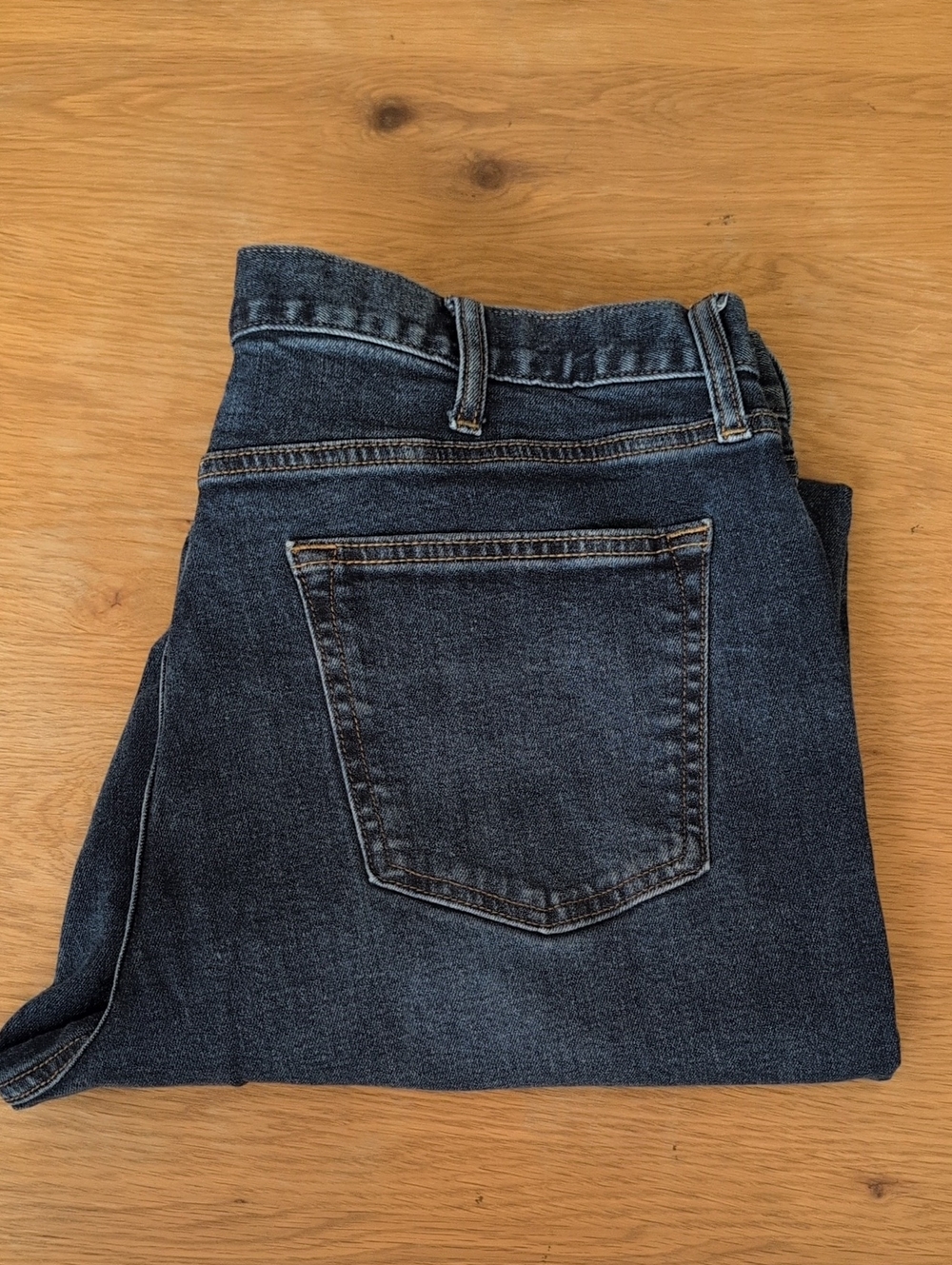 Old Navy Men's Dark Blue Straight Jeans